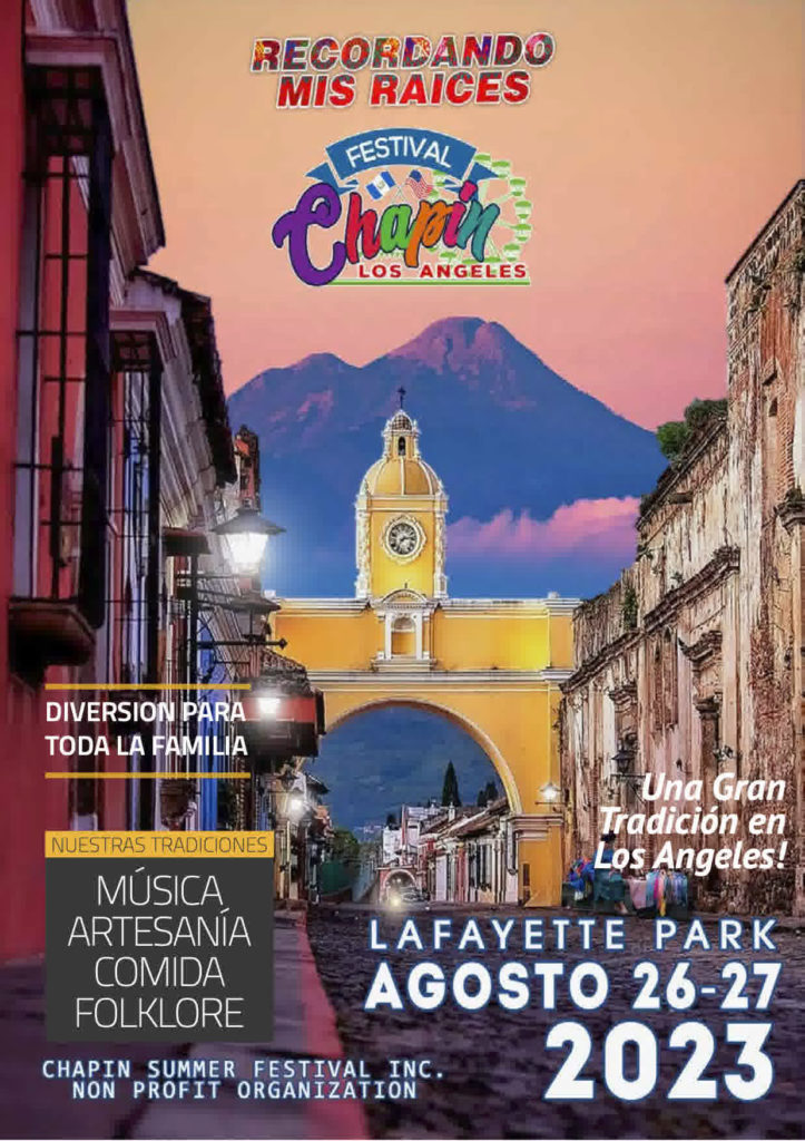 Recordando Mis Raices
August 26 and 27
Lafayette Park
Los Angeles, CA